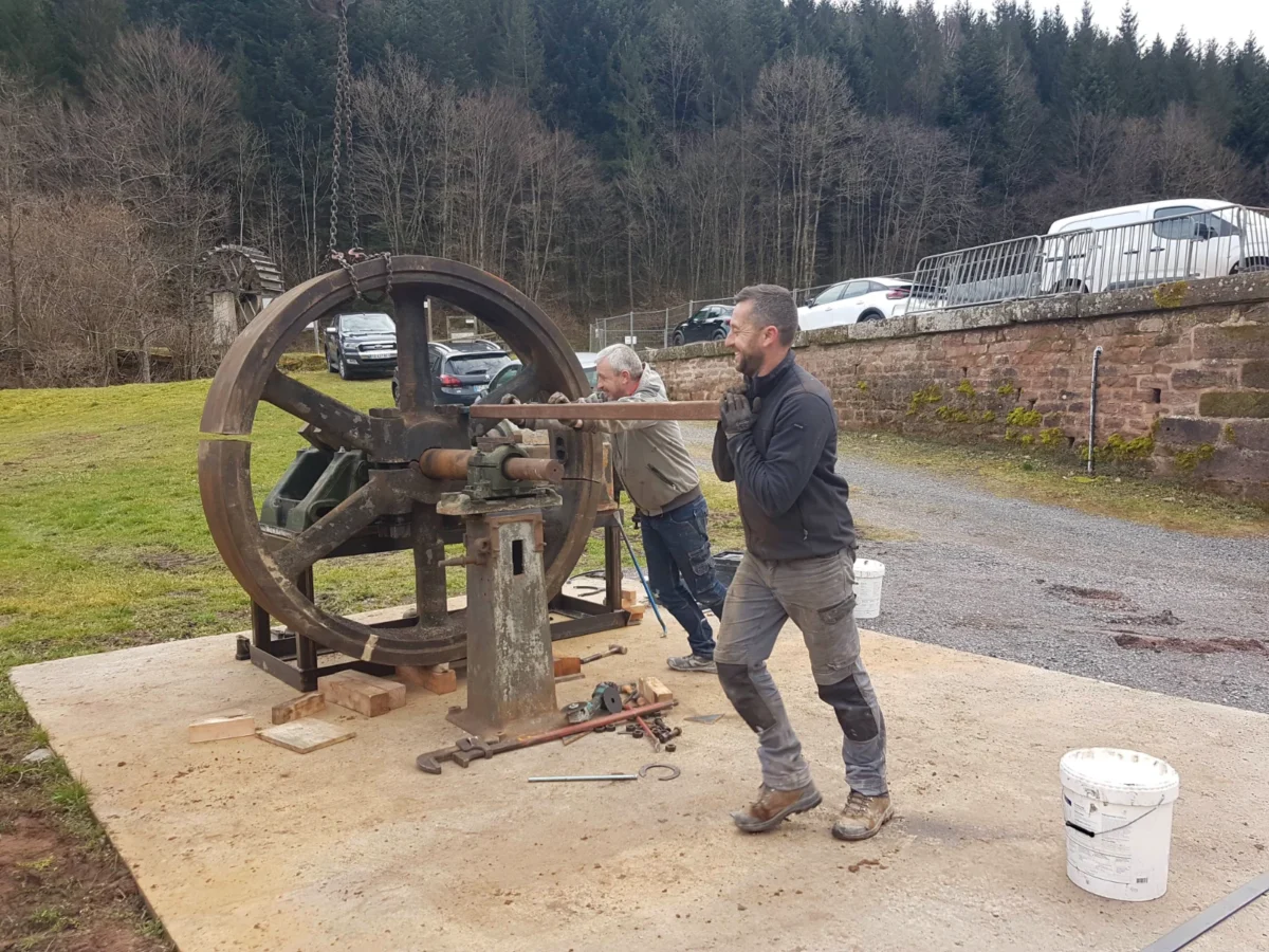 reconstruction moteur ruston 03